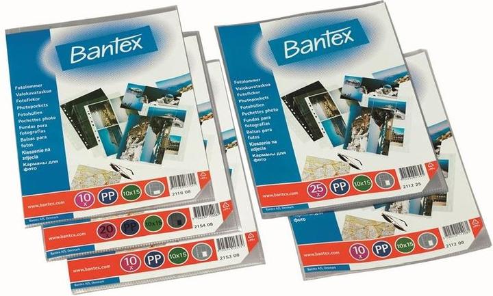 Actual product image Bantex Fotolomme 10x15 cm højformat, transparent - (25 pcs.) (10 x 15 cm, 25 x)