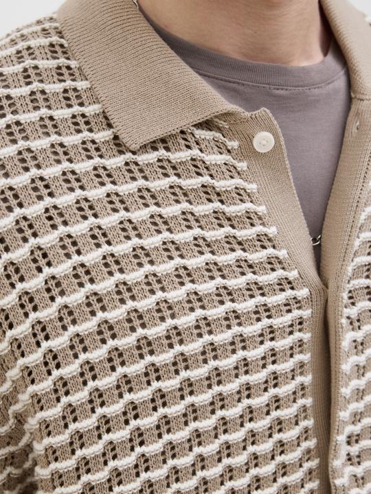 Produktbild Jack & Jones Jordia Knit Ss Polo Styd Ss25 (XL)