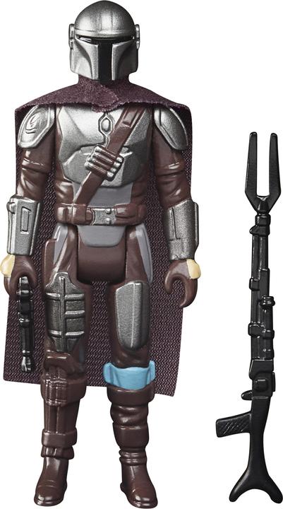 Produktbild Hasbro Retro-Kollektion Der Mandalorianer (Beskar) 9,5 cm grosse Star Wars: The Mandalorian Fig...