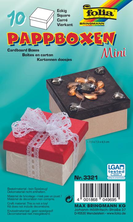 Produktbild Folia Pappboxen (10x)