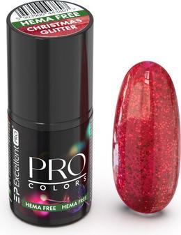 Excellent PRO Pro Colors Hema Free Hybrid Nail Polish 20 Christmas Glitter 7g