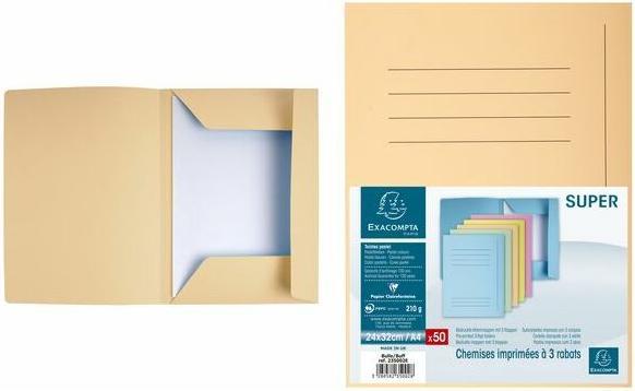 Produktbild Exacompta JURA 250 - 3 Klappen (A4, 50x)