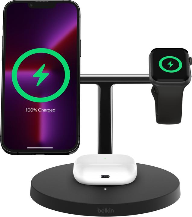 Actual product image Belkin Boost Charge Pro Qi2 3in1 (15 W)