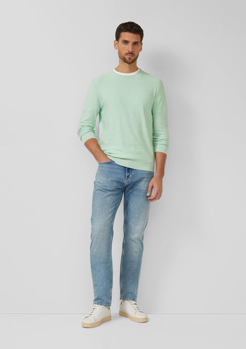 Image du produit s.Oliver Strickpullover Strickpullover mit Flammgarnstruktur (S)