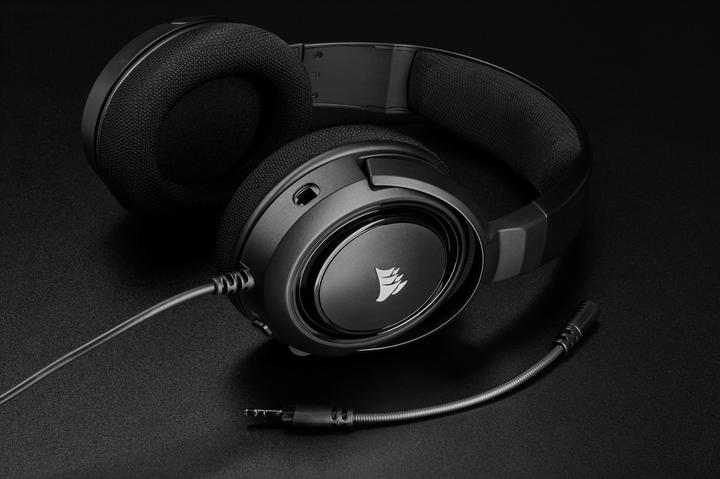 Image du produit Corsair HS35 Carbon Black Stereo-PC (Filaire)