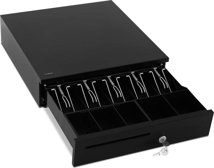 Produktbild Stamony Kassenschublade Kassenlade Geldschublade Cash Drawer Geldbox Stahl 3/5Münzfächer