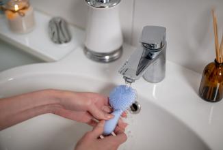 Produktbild Humanas Magna Wave Schallzahnbürste mit Magnetfeldtherapie-Funktion – Blau (Schallzahnbürste)