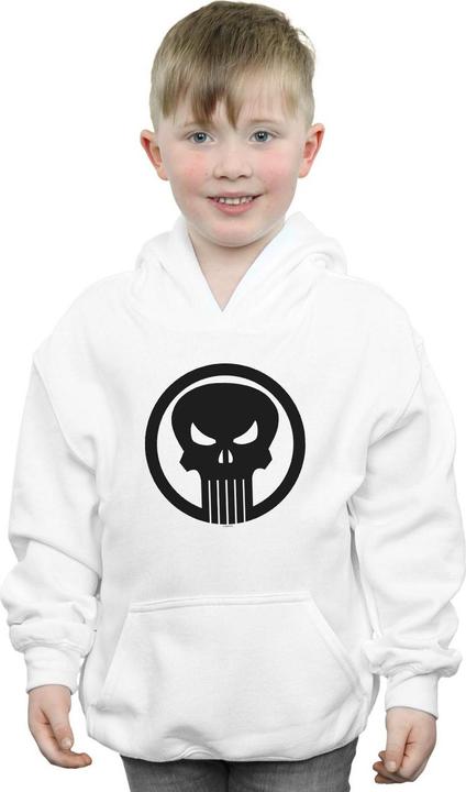 Image du produit - Sweat à capuche THE PUNISHER SKULL CIRCLE - Garçon (140, 146)