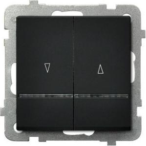 Ospel ŁP-7RS/m/33, Taster + Schalter, Schwarz