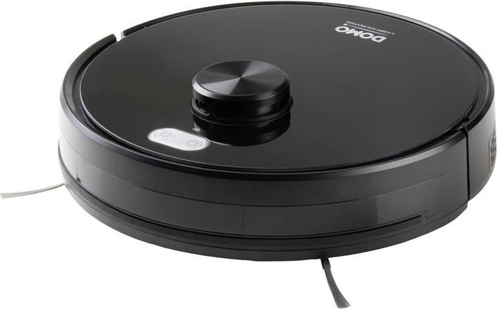 Actual product image Domo DO7298S Robot Vacuum and Mop Black App controlled, remote controlled, with wis (Vacuum mopping robot)