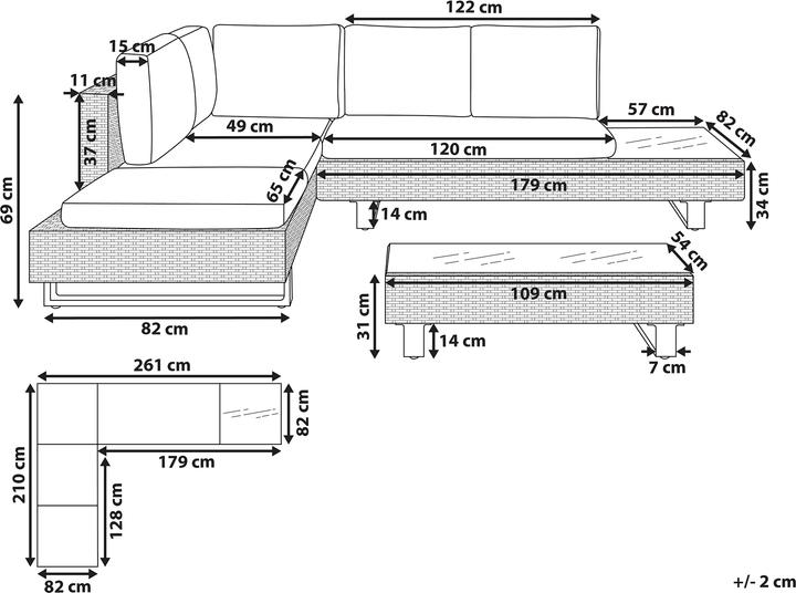 Actual product image Beliani Lanciano