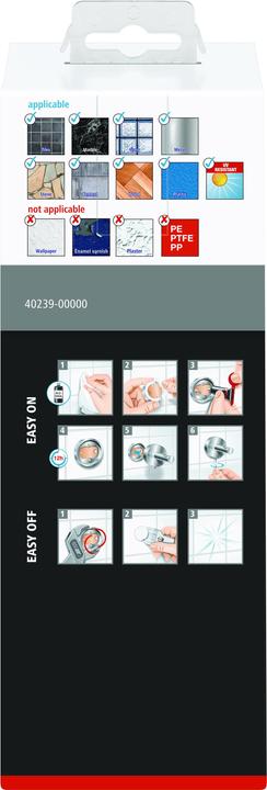 Produktbild tesa EKKRO Seifenspender inkl. Klebelösung ohne Bohren