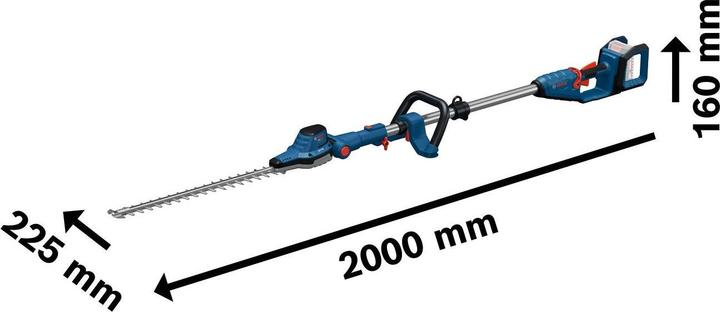 Actual product image Bosch Professional GHE18V-50 FP (solo C) (Rechargeable battery operated)