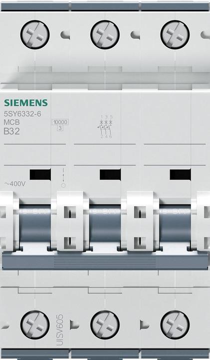 Produktbild Siemens Sicherungsautomat 5SY6 32A Typ B 6kA