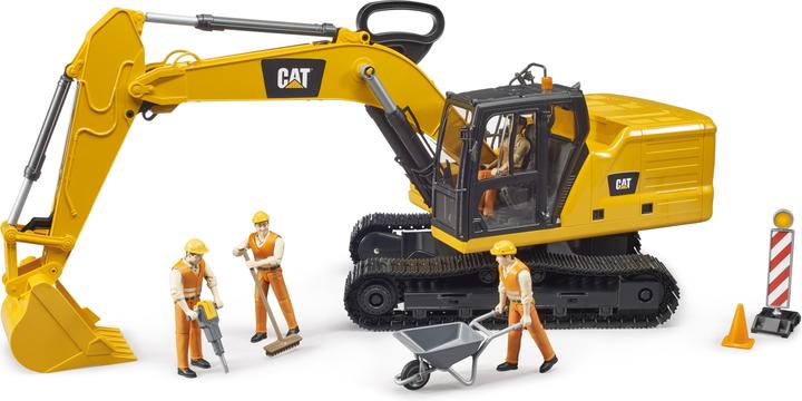 Actual product image Bruder Cat backhoe