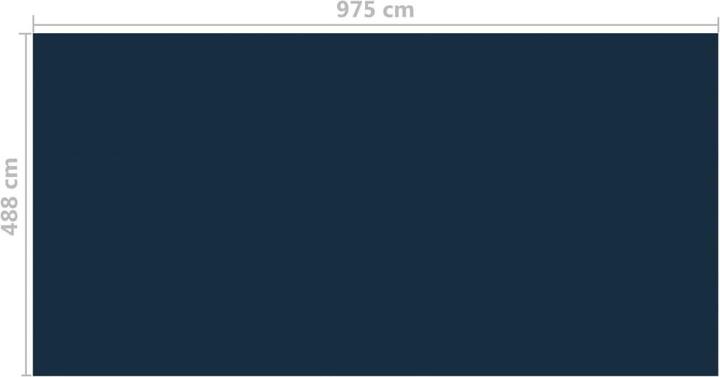 Actual product image vidaXL Poolabdeckung