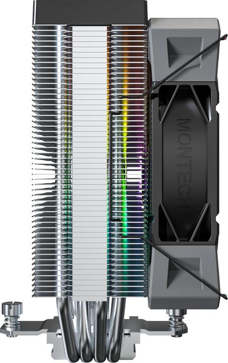 Produktbild Montech NX400 Black CPU-Kühler, ARGB - 120mm, schwarz (120 mm)