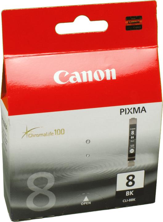 Actual product image Canon CLI-8 BLACK INK 0620B001 (FC)