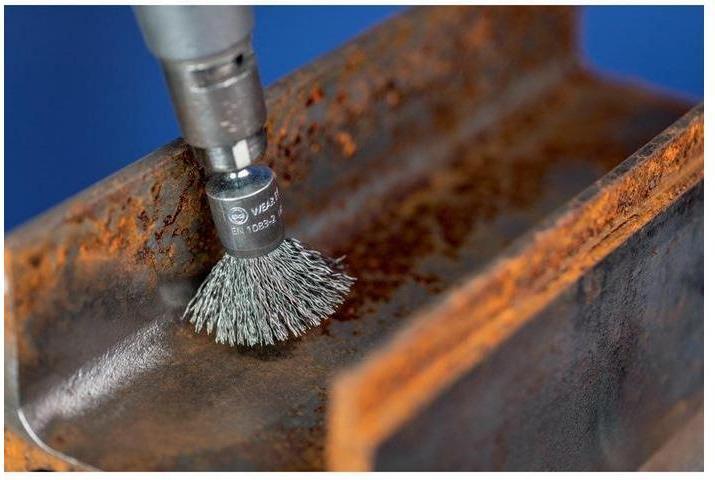 Actual product image Pferd Paintbrush PBU ST Ø 15 mm Wire thickness 0.35 mm Steel 0.35 mm 18000 min-¹