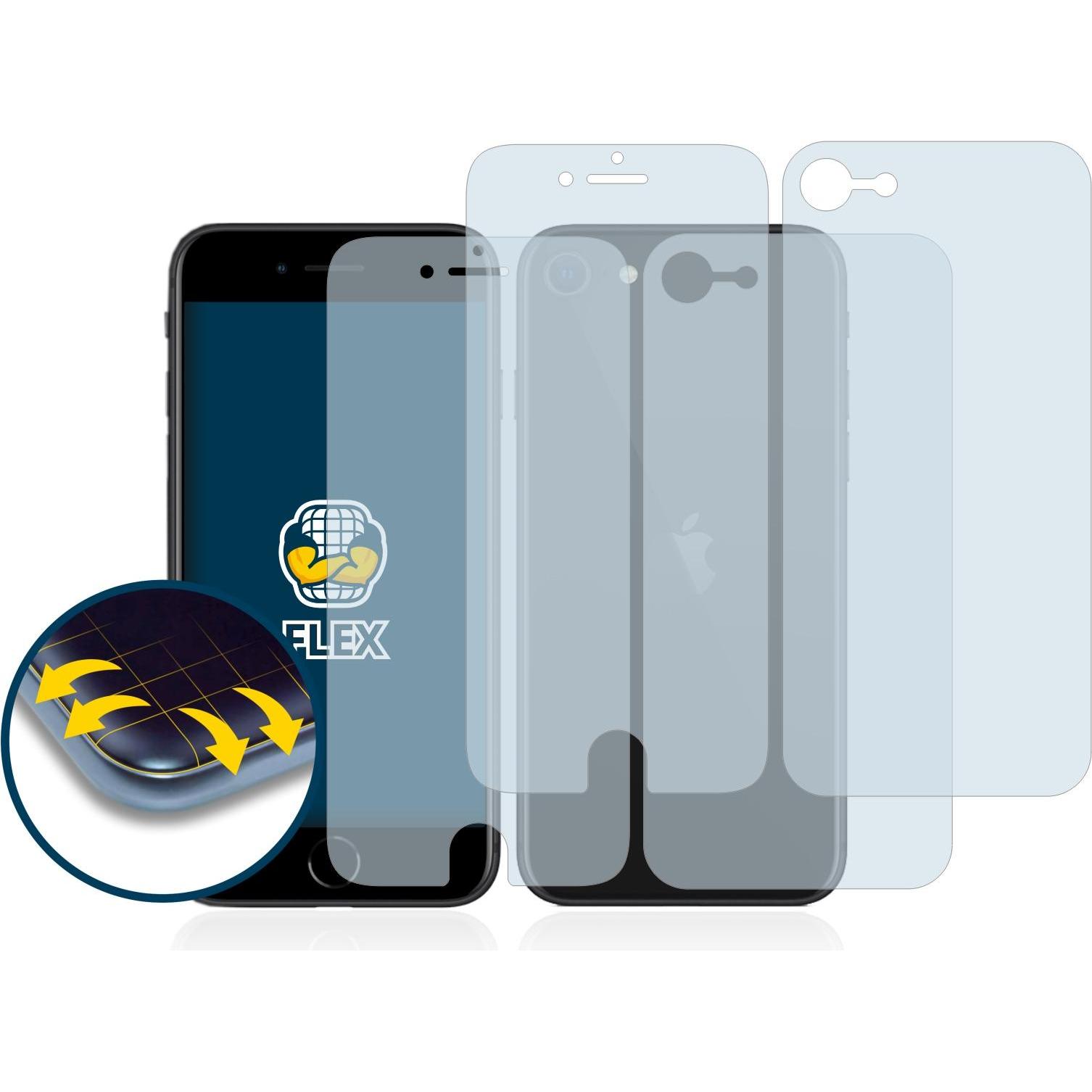 Thumbnail - BROTECT Full-Cover Displayschutz (2 Stück, Apple iPhone SE), Smartphone Schutzfolie, Transparent