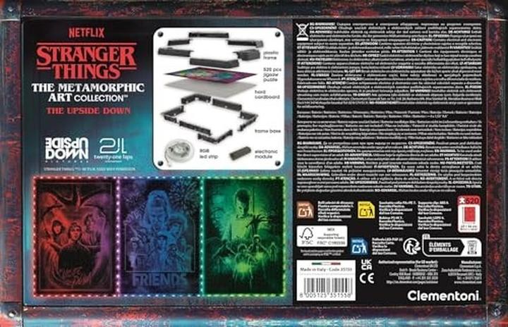 Actual product image Clementoni Puzzle Stranger Things Morphing Sammlung No1