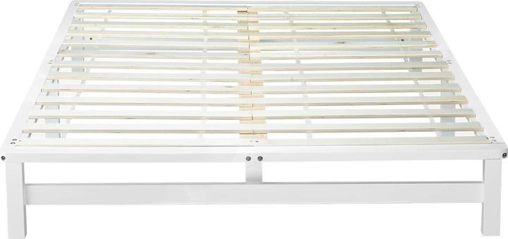 Immagine prodotto Jamb Letto pallet Letto in legno 140x200cm in legno massiccio bianco (140 x 200 cm)