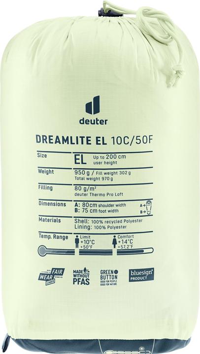 Produktbild Deuter Dreamlite 10 EL (210 cm)