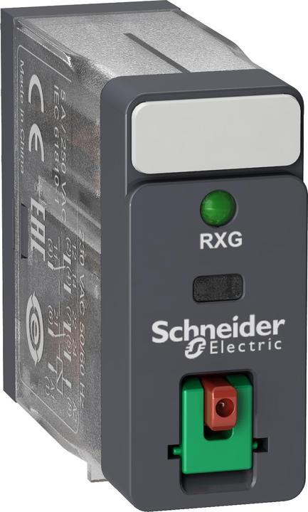 Produktbild Schneider Electric Relay 2CO 10A 24VAC w Test Button & LED