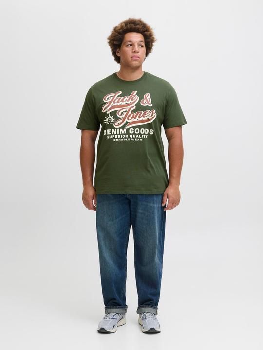 Immagine prodotto Jack & Jones Jjelogo Tee Ss Oneck 2 Col Aw25 Noos Pls (5XL)