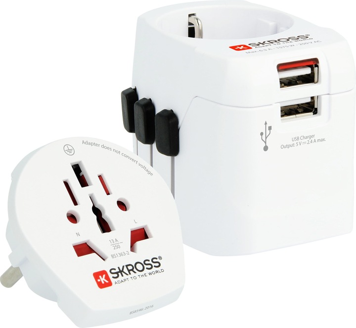 Produktbild Skross World Adapter Pro Light USB - World