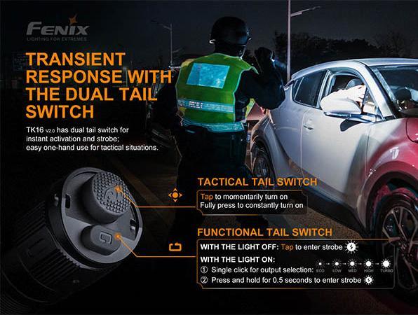 Image du produit Fenix TK16 V2.0 (14.30 cm, 3100 lm)