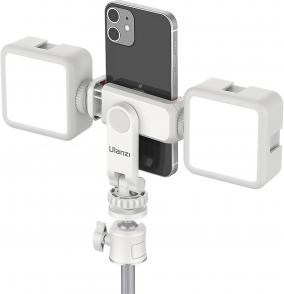 Actual product image Ulanzi ST 06S Hot Shoe Phone Holder white