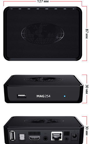 Image du produit infomir MAG 254 Boîtier de commande (IPTV (ready))