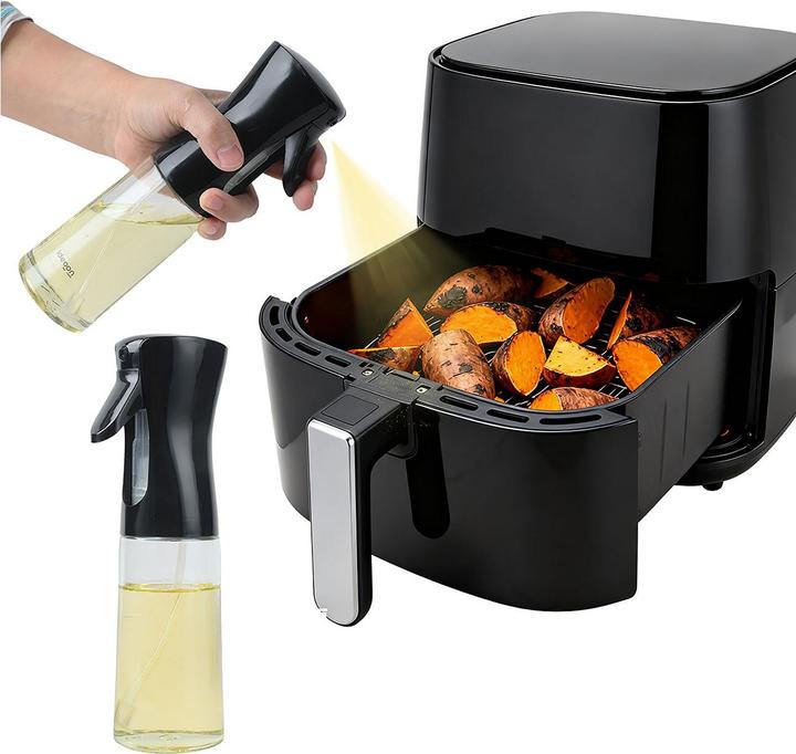 Image du produit Ideoon Lot de 2 pulvérisateurs d'huile et de vinaigre de qualité supérieure (200 ml)