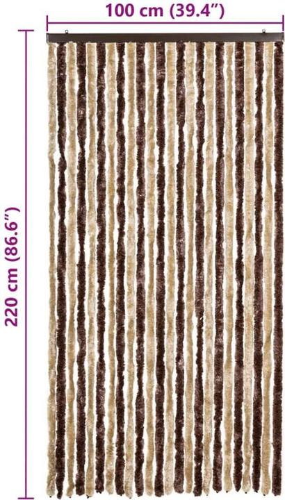 Actual product image vidaXL Cholena (100 x 220 cm)