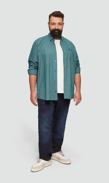 Immagine prodotto s.Oliver Hemd Regular Fit: Kariertes Hemd mit Button-Down-Kragen (XXL)