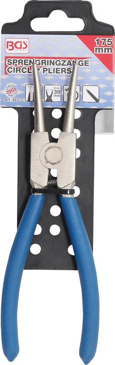 Actual product image BGS Circlip Pliers straight for outside Circlips 175 mm (175 mm)