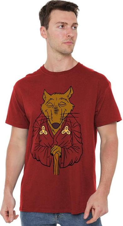 Actual product image Teenage Mutant NT Unisex Adult Splinter Costume T-Shirt (XXL)