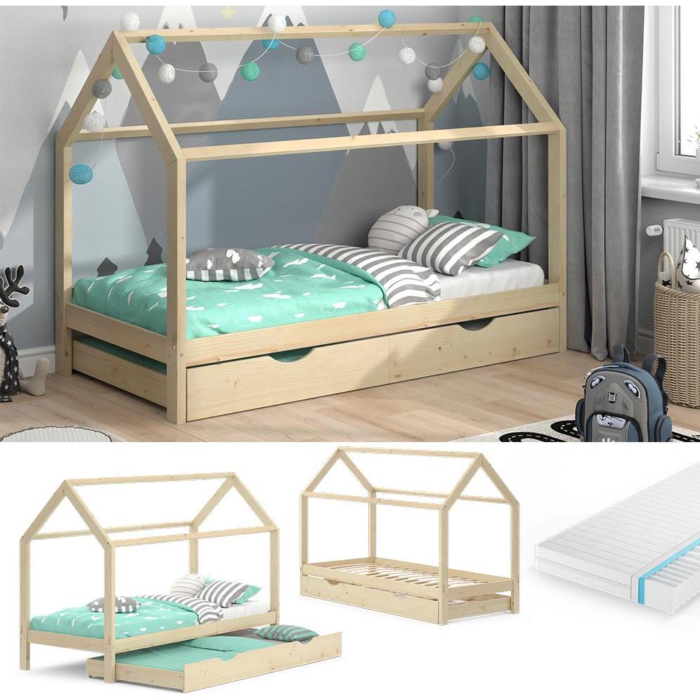 Thumbnail - VitaliSpa, Kinderbett, Hausbett Wiki (90 x 200 cm)