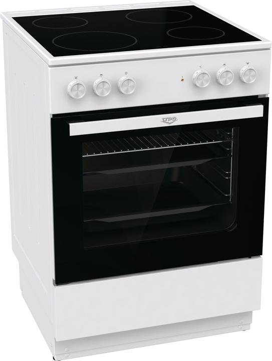 Actual product image Upo UEC6A20W Ceramic stove, white
