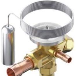 Danfoss, Ventil, TE2 R404A/R507A Solmop - Termostatisk ekspansionsventil, 1/2 ODF, 1/4, R404A/R507A