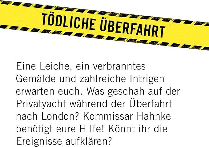 Produktbild Hidden Games Tödliche Überfahrt - Krimispiel (Deutsch)