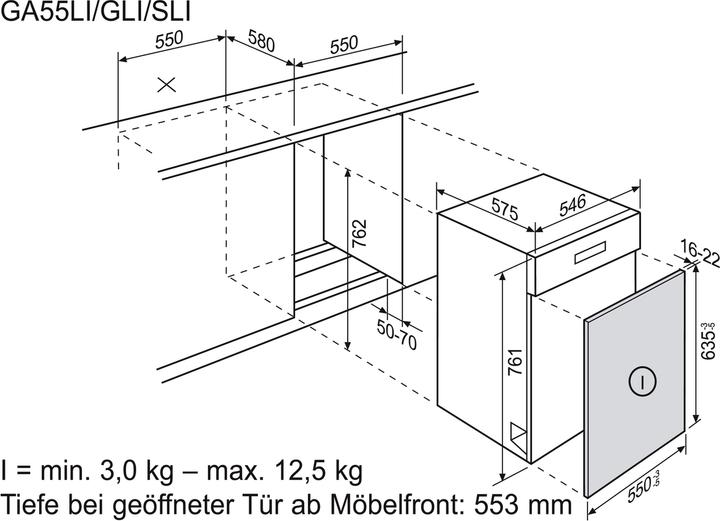 Actual product image Electrolux Ga55glisp
