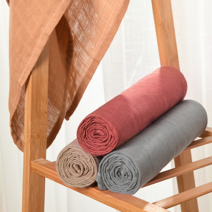 Actual product image Momcozy Swaddle Blanket (120 cm, 120 cm)