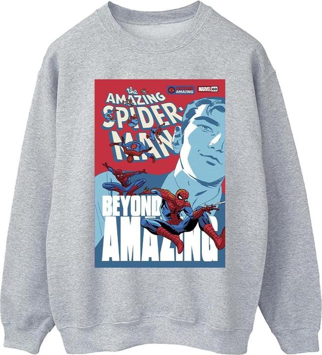 Image du produit - Sweat SPIDER-MAN BEYOND AMAZING COVER - Homme (M)