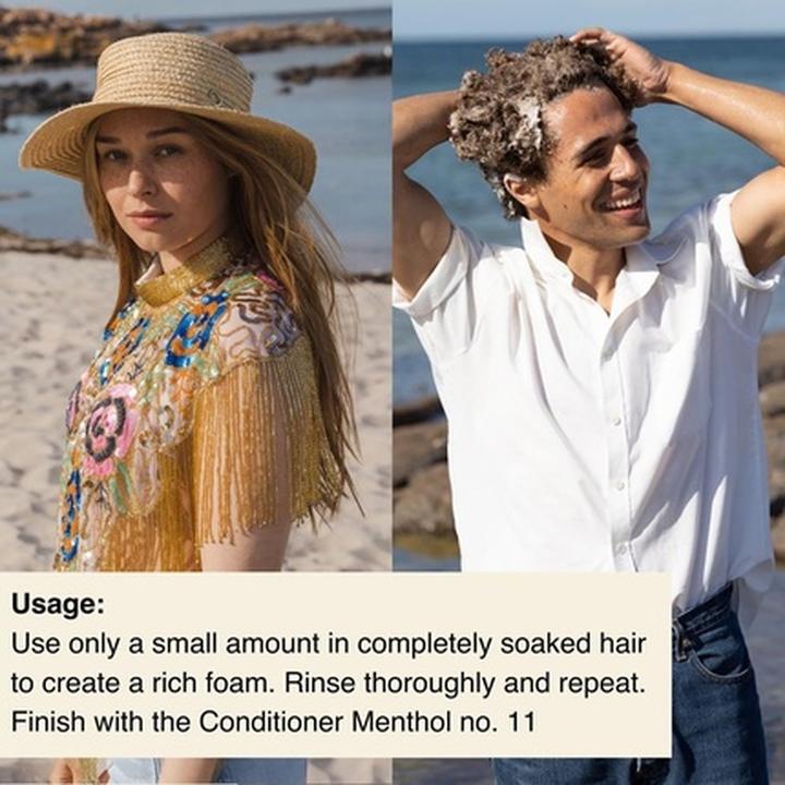 Produktbild Zenz Bio Menthol No.10 Shampoo - 1000ml (1000 ml, Flüssiges Shampoo)