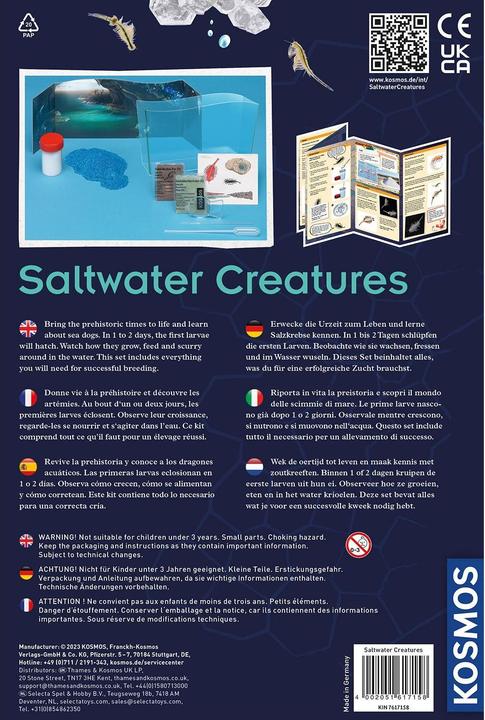 Actual product image Kosmos Fun Science Scurrying brine shrimp - INT
