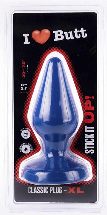 Actual product image I Love Butt Classic Plug XL" anal plug