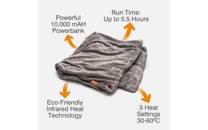 Immagine prodotto Bodi-Tek Wärmedecke Cozy (160 x 130 cm)