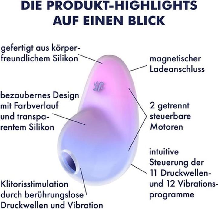 Produktbild Satisfyer Pixie Dust Violett Rosa